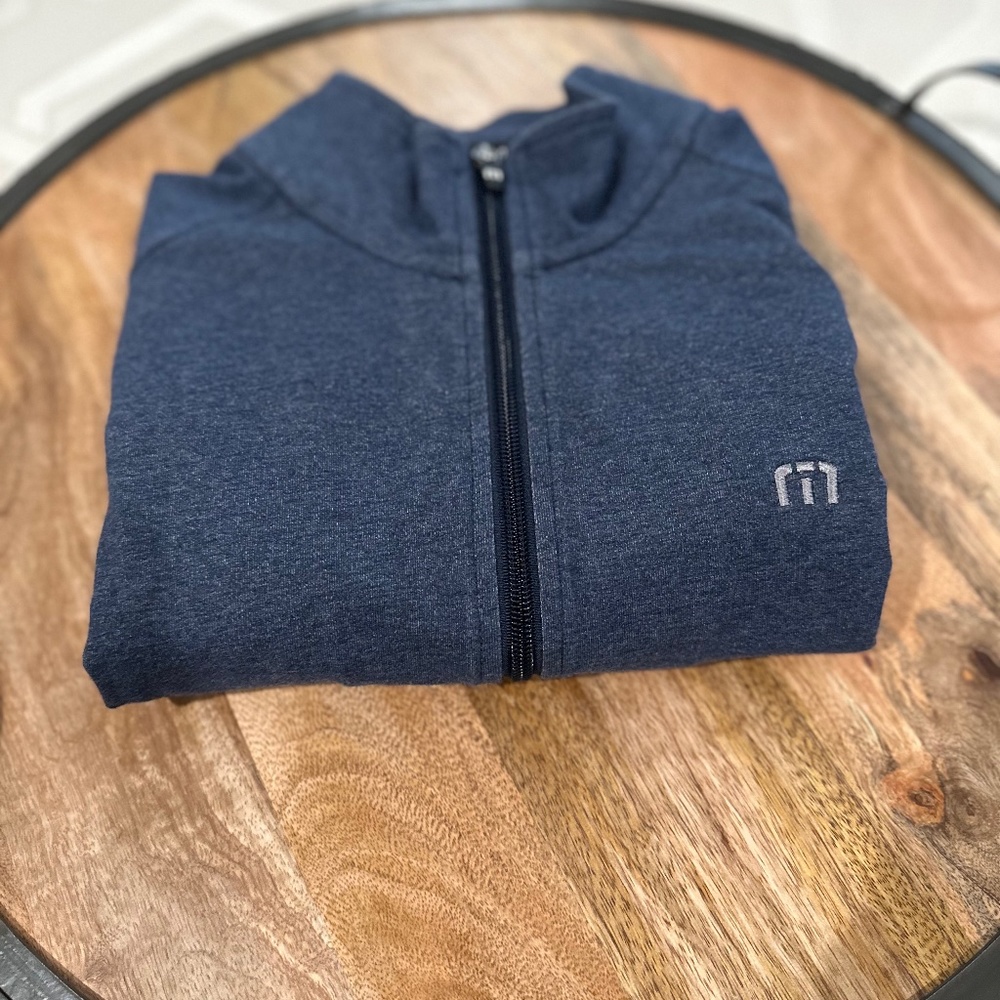 Men’s Travis Mathew Quarter Zip Dark Blue